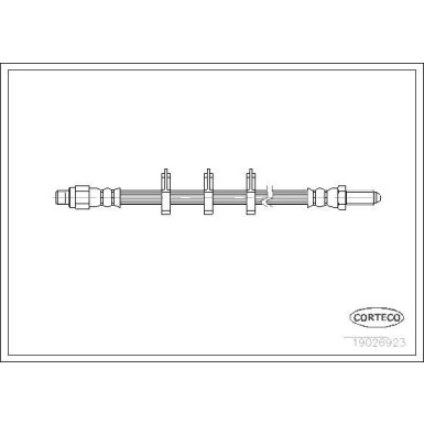 Corteco | Bremsschlauch | 19026923