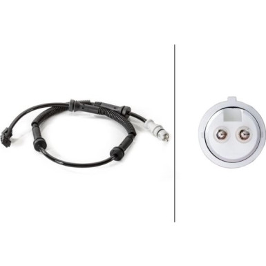 Hella | Sensor, Raddrehzahl | 6PU 012 806-311