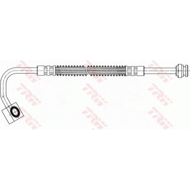 TRW | Bremsschlauch | PHD451