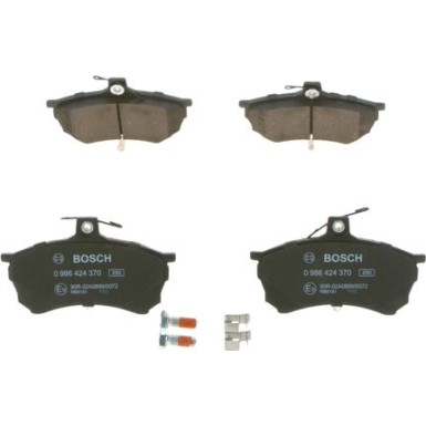BOSCH | Bremsbelagsatz, Scheibenbremse | 0 986 424 370