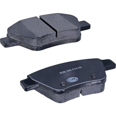 Hella Pagid | Bremsbelagsatz, Scheibenbremse | 8DB 355 014-021
