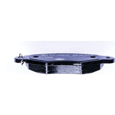 Hella | Bremsbelagsatz, Scheibenbremse | 8DB 355 019-301