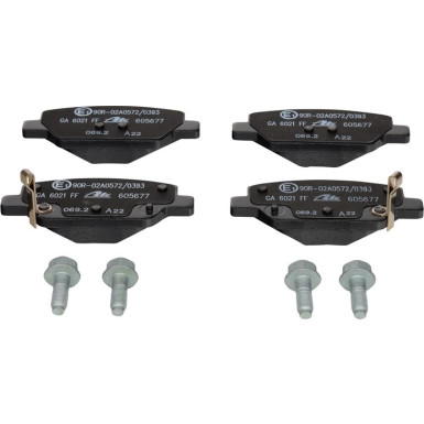 13.0460-5677.2 Bremsbelagsatz, Scheibenbremse