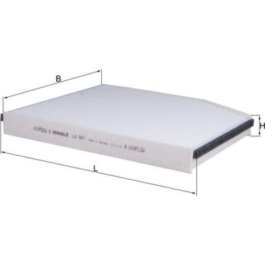 LA 947 Filter, Innenraumluft LA 947 Filter, Innenraumluft