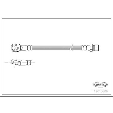19018806 Bremsschlauch