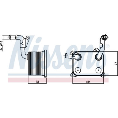 90744 Ölkühler, Motoröl