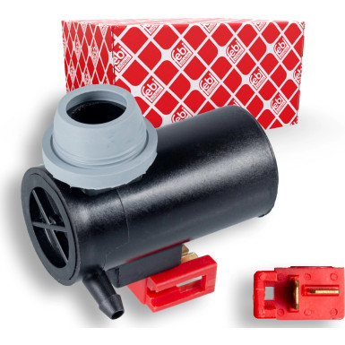 FEBI BILSTEIN 109278 Waschwasserpumpe, Scheibenreinigung FEBI BILSTEIN 109278 Waschwasserpumpe, Scheibenreinigung