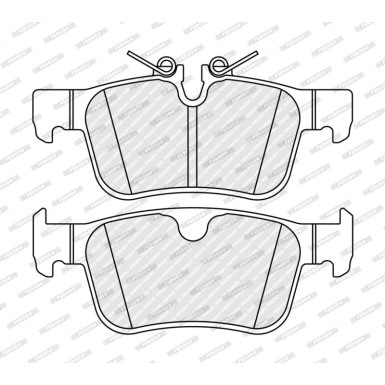Ferodo | Bremsbelagsatz, Scheibenbremse | FDB5241