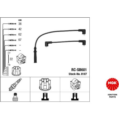 8187 Zündleitungssatz