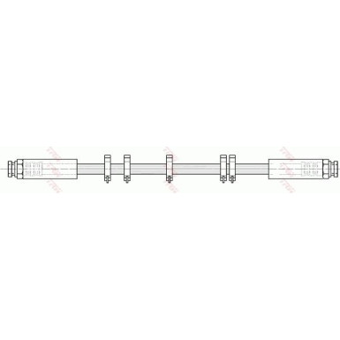 TRW | Bremsschlauch | PHA351