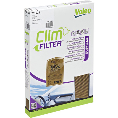 701028 Filter, Innenraumluft VALEO PROTECT MAX