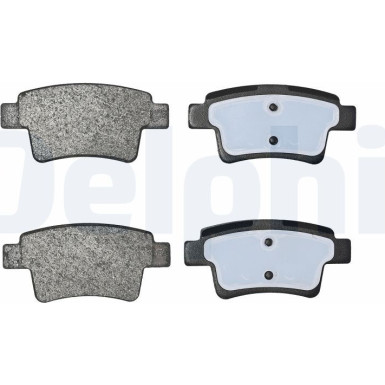 LP2055 Bremsbelagsatz, Scheibenbremse