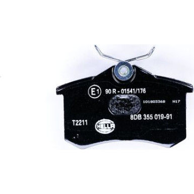 8DB 355 019-911 Bremsbelagsatz, Scheibenbremse