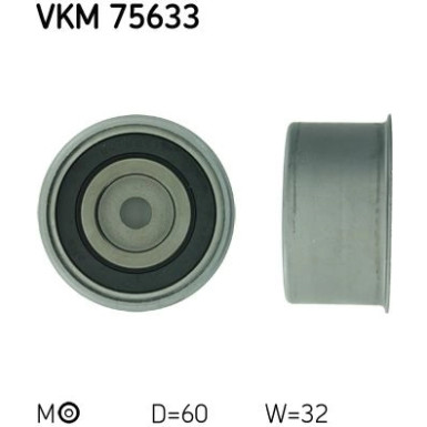 VKM 75633 Spannrolle, Zahnriemen