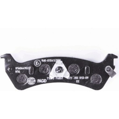 Hella Pagid | Bremsbelagsatz, Scheibenbremse | 8DB 355 013-091