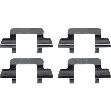 BOSCH | Zubehörsatz, Scheibenbremsbelag | 1 987 474 380