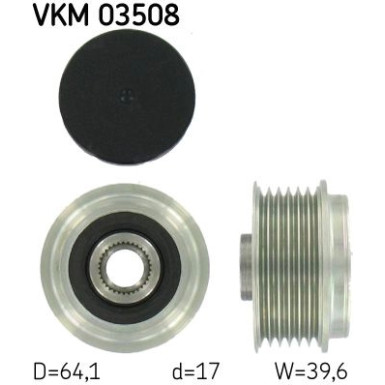VKM 03508 Generatorfreilauf
