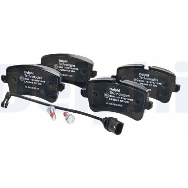 LP2249 Bremsbelagsatz, Scheibenbremse