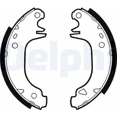 LS1293 Bremsbackensatz