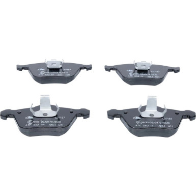 13.0470-7187.2 Bremsbelagsatz, Scheibenbremse ATE Ceramic