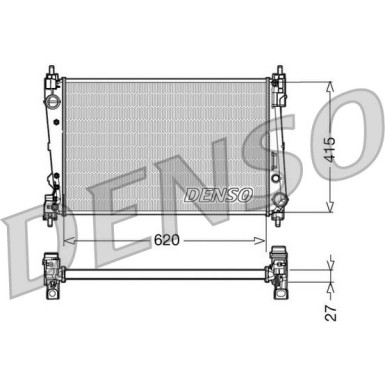 DRM09111 Kühler, Motorkühlung