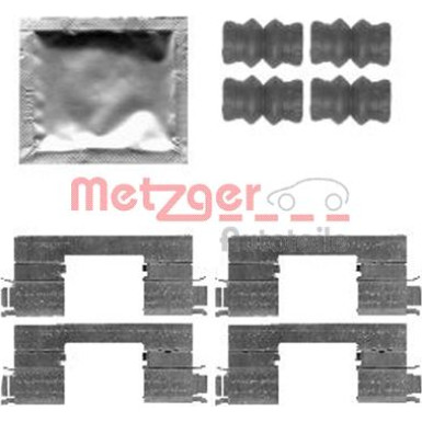 Metzger | Zubehörsatz, Scheibenbremsbelag | 109-1798