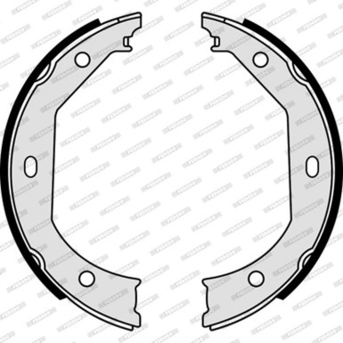 Ferodo | Bremsbackensatz, Feststellbremse | FSB585