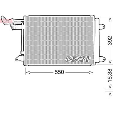 DCN32032 Kondensator, Klimaanlage DCN32032 Kondensator, Klimaanlage