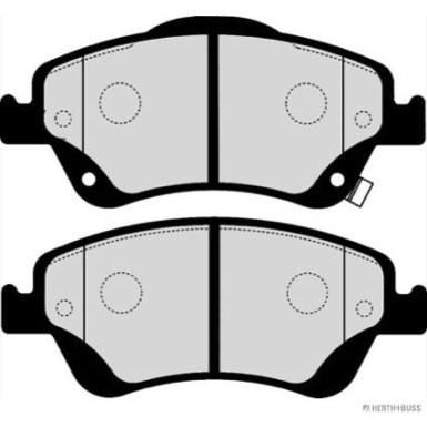 J3602001 Bremsbelagsatz, Scheibenbremse