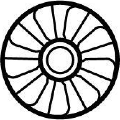 NRF Lüfterrad, Motorkühlung 49809