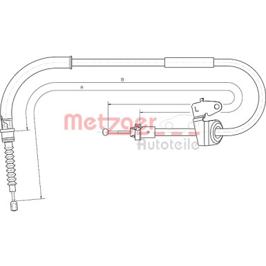 10.4305 Seilzug, Feststellbremse