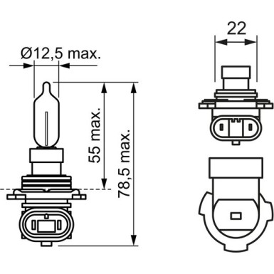 1 987 302 026 Glühlampe, Hauptscheinwerfer Pure Light WS