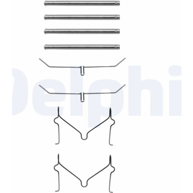 LX0182 Zubehörsatz, Scheibenbremsbelag