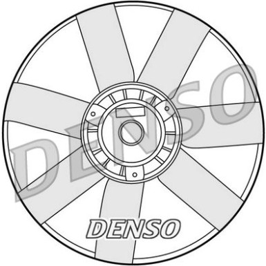 Denso | Lüfter, Motorkühlung | DER32005