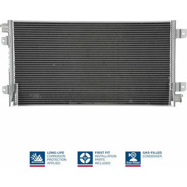 Nissens | Kondensator, Klimaanlage | 94659
