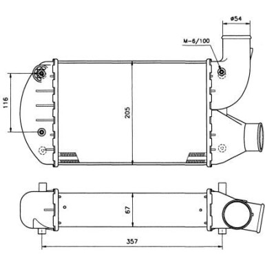 30134 Ladeluftkühler 30134 Ladeluftkühler