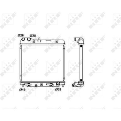 53408 Kühler, Motorkühlung