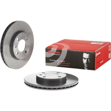 09.5166.11 Bremsscheibe PRIME LINE - UV Coated