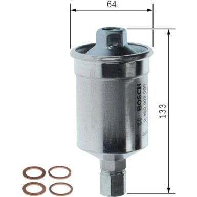 BOSCH | Kraftstofffilter | 0 450 905 005