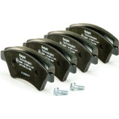 Delphi Bremsbelagsatz, Scheibenbremse LP1730