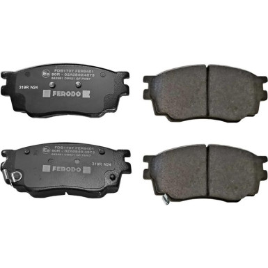 FDB1707 Bremsbelagsatz, Scheibenbremse PREMIER ECO FRICTION