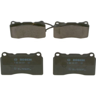 BOSCH | Bremsbelagsatz, Scheibenbremse | 0 986 424 577