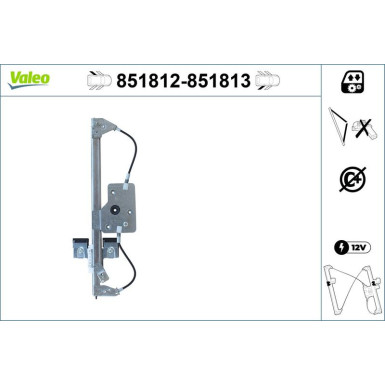 Valeo | Fensterheber | 851812