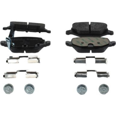 BOSCH | Bremsbelagsatz, Scheibenbremse | 0 986 494 935