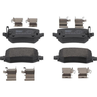 Ferodo Bremsbelagsatz, Scheibenbremse PREMIER ECO FRICTION FDB5459