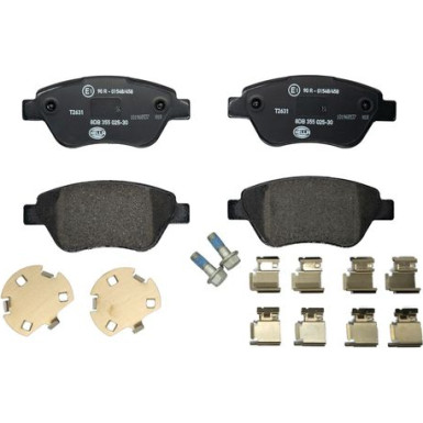 8DB 355 025-301 Bremsbelagsatz, Scheibenbremse