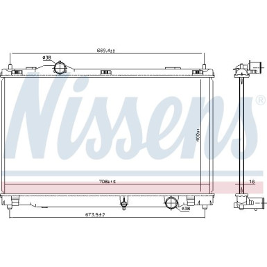 646856 Kühler, Motorkühlung