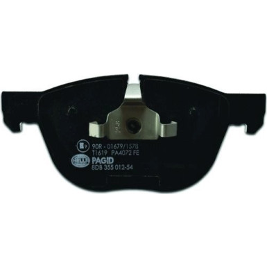 Hella Pagid | Bremsbelagsatz, Scheibenbremse | 8DB 355 012-541