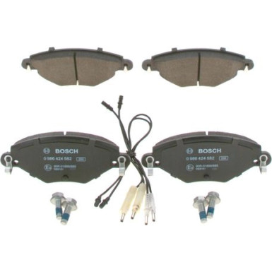 0 986 424 582 Bremsbelagsatz, Scheibenbremse