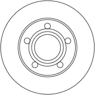 TRW | Bremsscheibe | DF4038